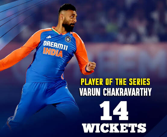 Photo of Varun chakravarthy balling